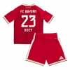 Camisa de Futebol Bayern Munich Sacha Boey #23 Equipamento Principal Infantil 2026-27 Manga Curta (+ Calças curtas) Camisa de Futebol Bayern Munich Sacha Boey #23 Equipamento Principal Infantil 2026-27 Manga Curta (+ Calças curtas)